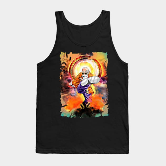 MASTER ROSHI MERCH VTG Tank Top by Kiecx Art